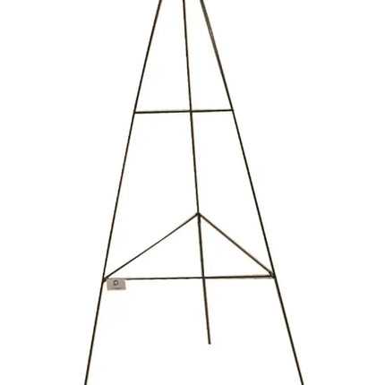 Metal wreath stand