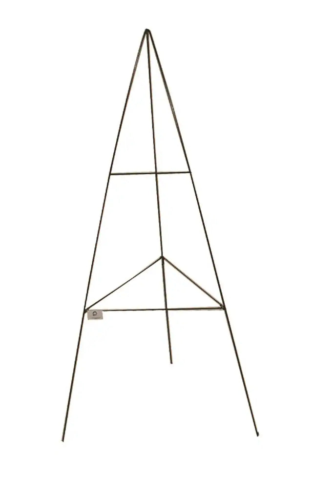Metal wreath stand