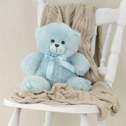 Cuddle Teddy Bear - Soft & Safe Plush Toy for Babies in Pink and Blue