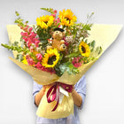 Teddy Shine | Sunflower Graduation Bouquet