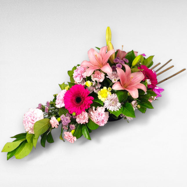 Charming Blush - Funeral Flowers delivery
