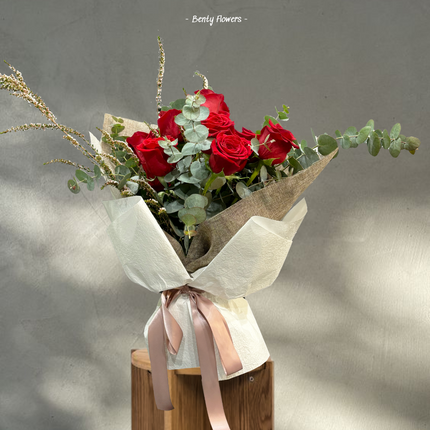 Majestic Red Rose Bouquet