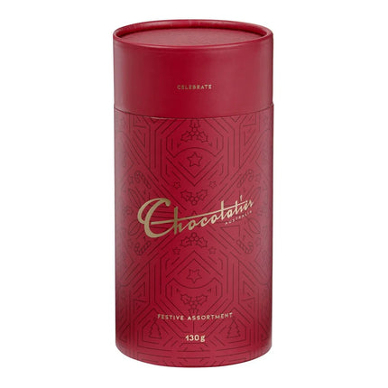 Celebrate Festive Chocolate Assortment Canister - 130g