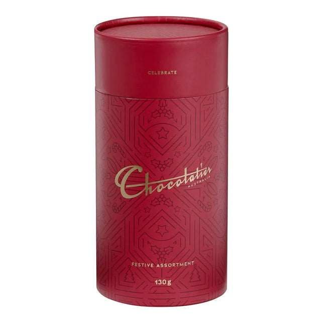 Celebrate Festive Chocolate Assortment Canister - 130g