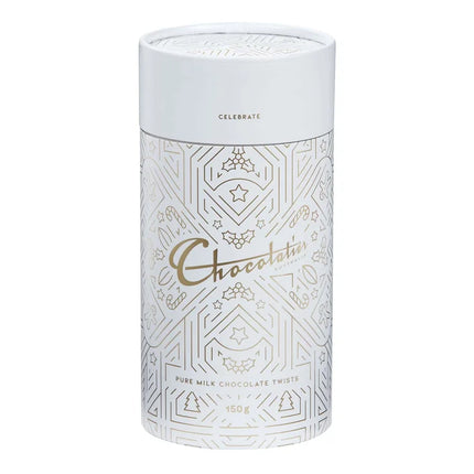 Celebrate Pure Milk Chocolate Twists Canister 150g