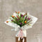 Vibrant tulip bouquet for birthdays in Melbourne, featuring fresh flowers and elegant wrapping.