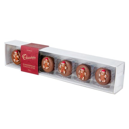 Christmas Milk Chocolate Gingerbread 6 Pack - 80g