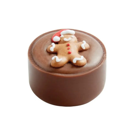 Christmas Milk Chocolate Gingerbread 6 Pack - 80g