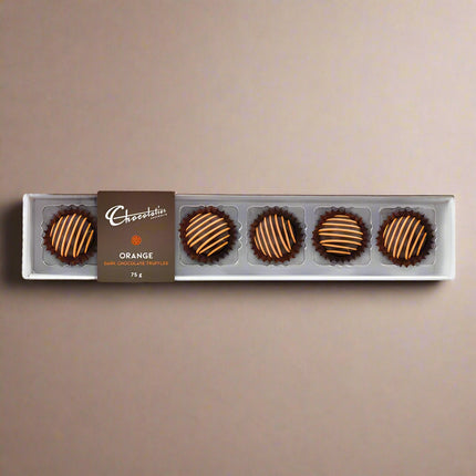 Orange Dark Chocolate Truffles 75g