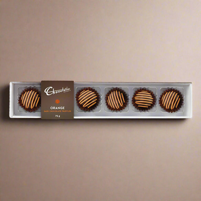 Orange Dark Chocolate Truffles 75g