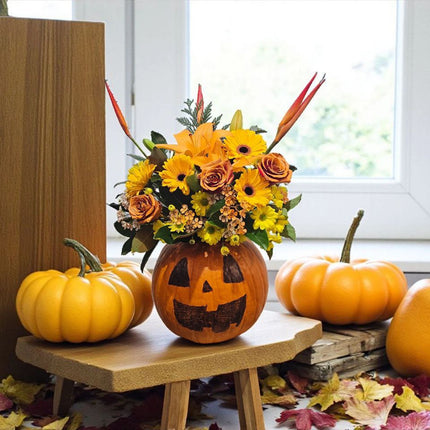Halloween Pumpkin Bloom