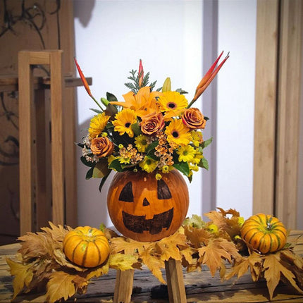 Halloween Pumpkin Bloom