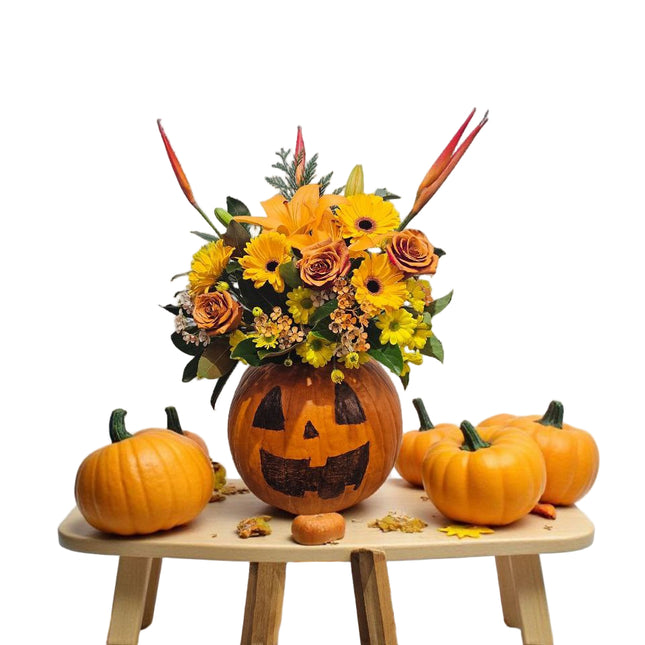 Halloween Pumpkin Bloom